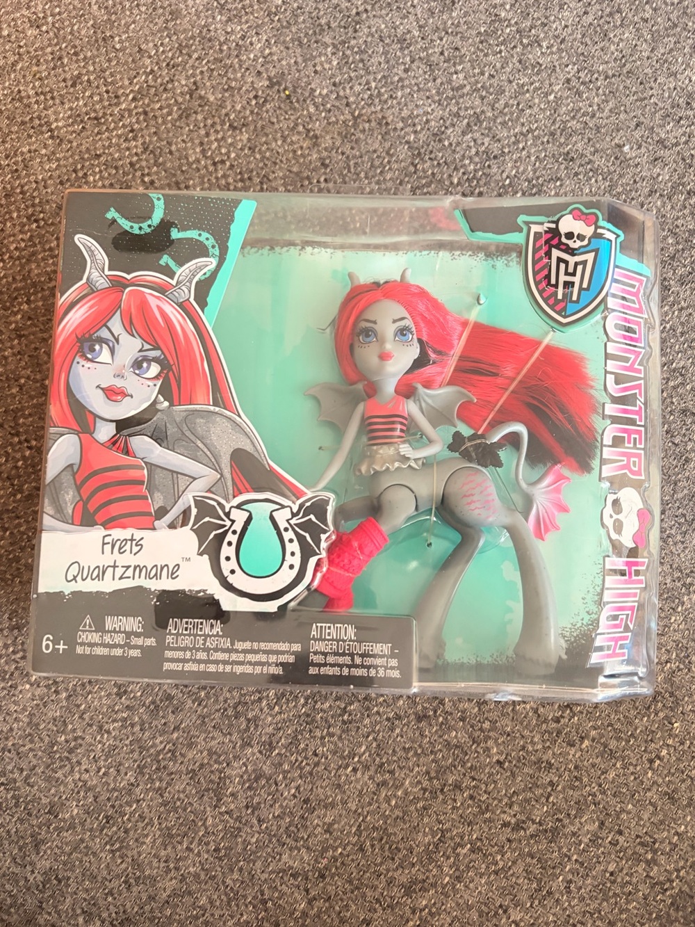 In box Monster High Fright-Mares Frets Quartzmane Doll